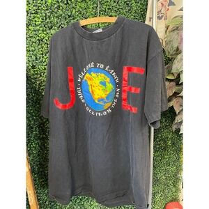 vtg 90s Joe Diffie Save The ROCK SUMMER TOUR Tee country usa concert earth music